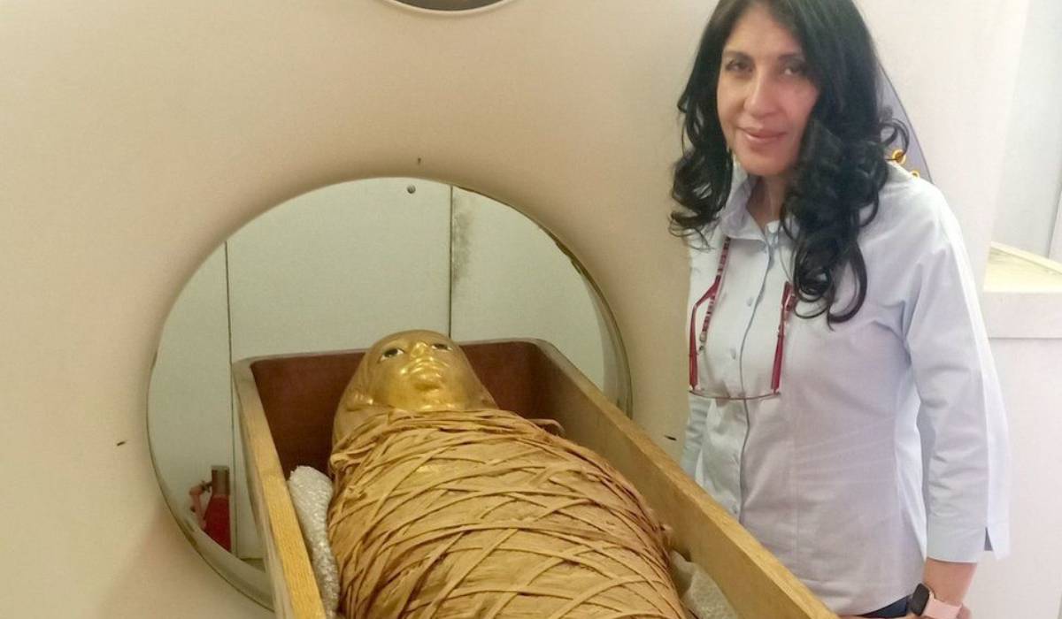 Egyptian pharaoh's mummy digitally unwrapped for first time